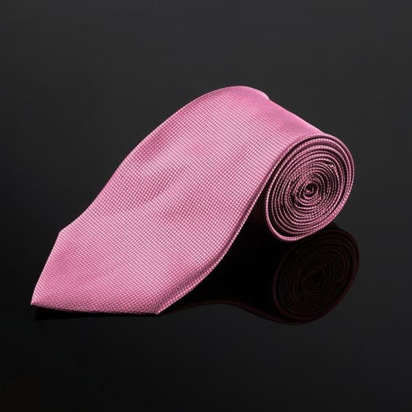 Dress Tilbehør | Slips + Lommetørkle + Mansjettknapper - Rosa
