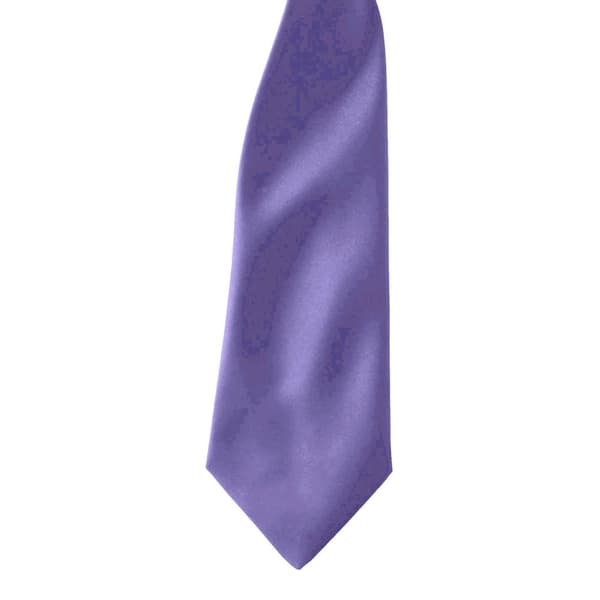 Premier Colours Satin Clip Tie för män (2 st.)