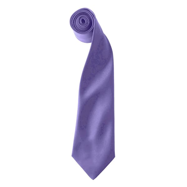 Premier Colours Satin Clip Tie för män (2 st.)