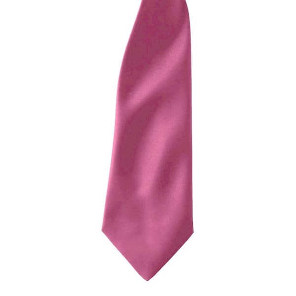Premier Colours Satin Clip Tie för män (2 st.)