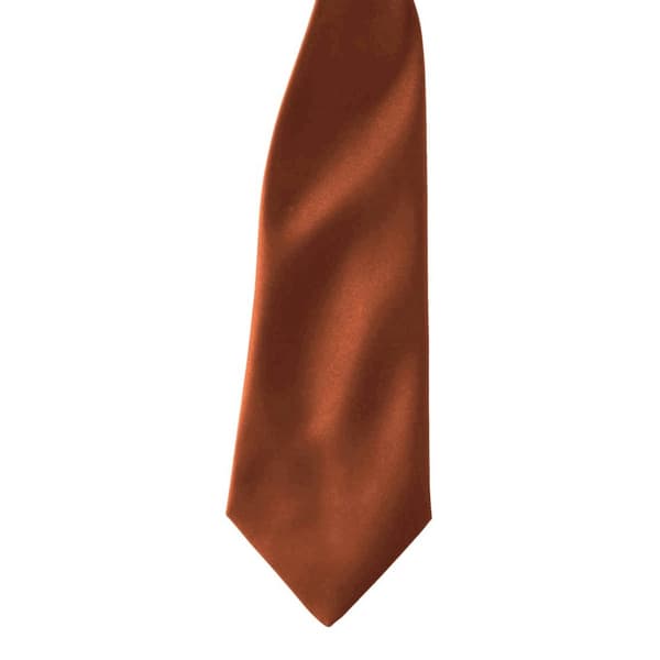 Premier Colours Satin Clip Tie för män (2 st.)
