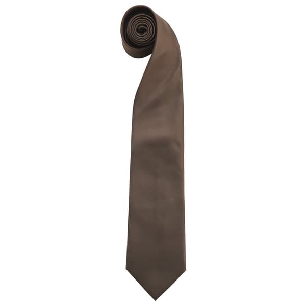 Premier Mens “Colours” Plain Fashion / Business Tie (Pack of 2)