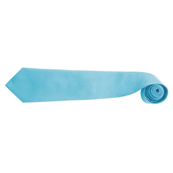 Premier Mens Fashion ”Colours” Work Clip On Tie (Pack of 2)