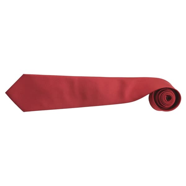 Premier Mens Fashion ”Colours” Work Clip On Tie (Pack of 2)