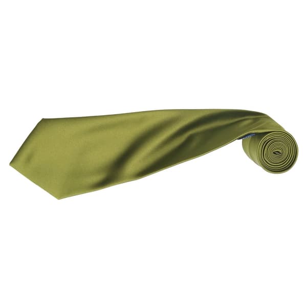 Premier Mens Plain Satin Tie (Narrow Blade) (Pack of 2)