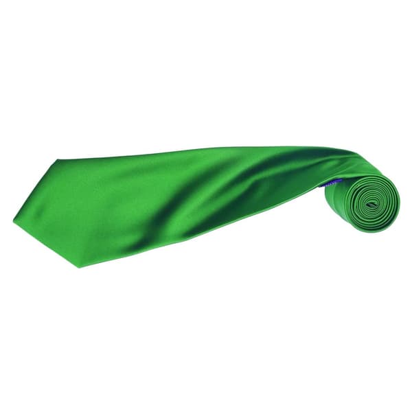 Premier Mens Plain Satin Tie (Narrow Blade) (Pack of 2)