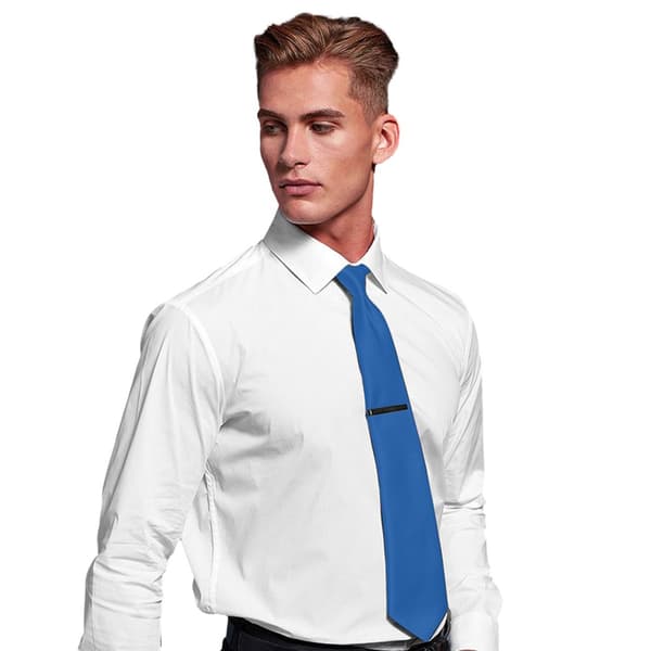 Premier Mens Plain Satin Tie (Narrow Blade)