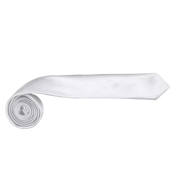 Premier Tie - Mens Slim Retro Work Tie (Pack of 2)