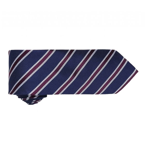 Premier Mens Waffle Stripe Formal Business Tie (Pack of 2)