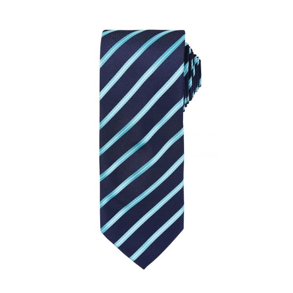 Premier Mens Sports Stripe Pattern Formal Work Tie