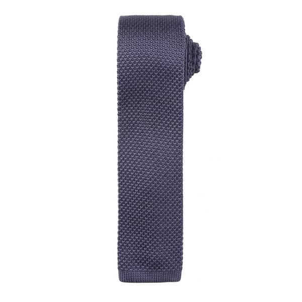 Premier Slim Slim Slim texturerad stickad effekt slips för män