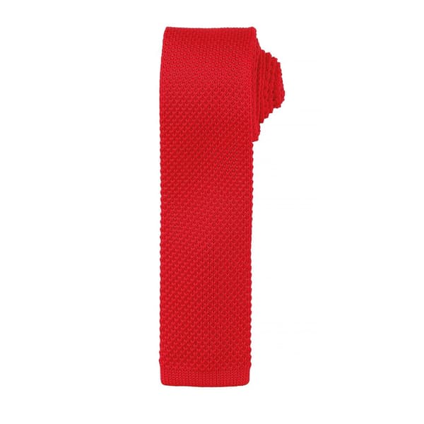 Premier Slim Slim Slim texturerad stickad effekt slips för män
