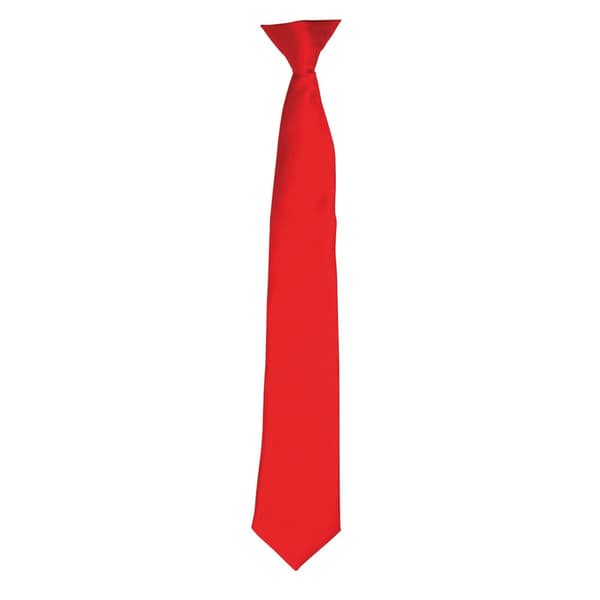 Premier Colours Mens Satin Clip Tie