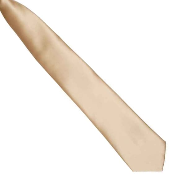 Premier Colours Mens Satin Clip Tie