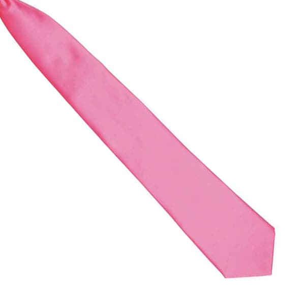 Premier Colours Mens Satin Clip Tie