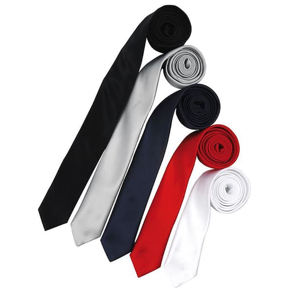 Premier Tie - Mens Slim Retro Work Tie