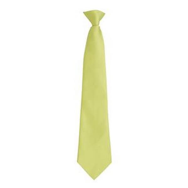 Premier Mens Fashion ”Colours” Work Clip On Tie