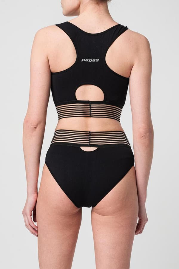 BUSTIERA PEGAS BLACK-XL