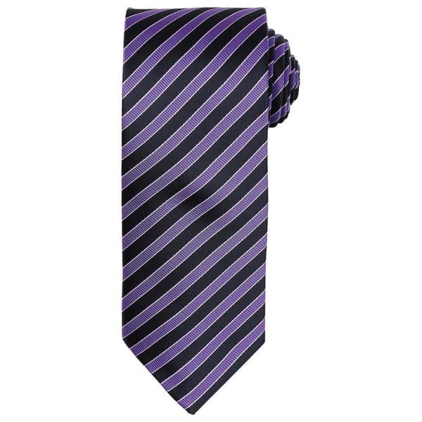 Premier Unisex Adult Double Stripe Tie