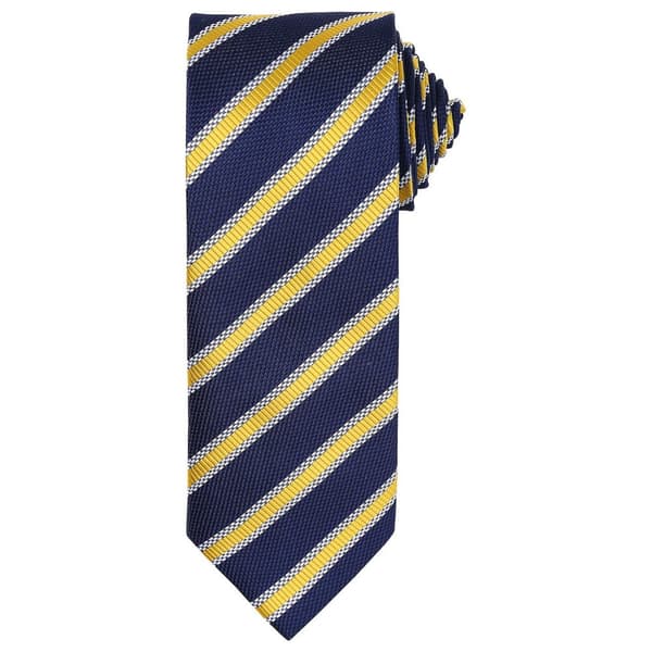 Premier Mens Stripe Waffle Tie