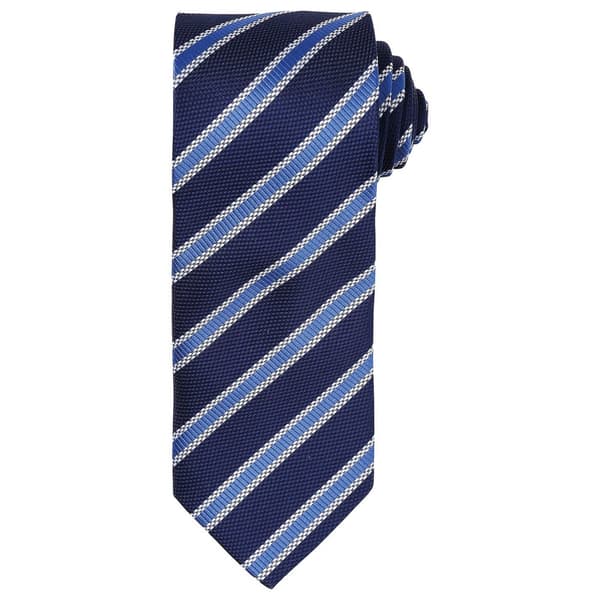 Premier Mens Stripe Waffle Tie