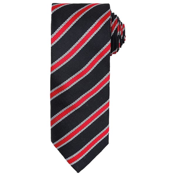 Premier Mens Stripe Waffle Tie