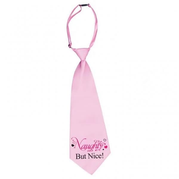 Amscan Naughty But Nice Hen Night Tie Pink One Size