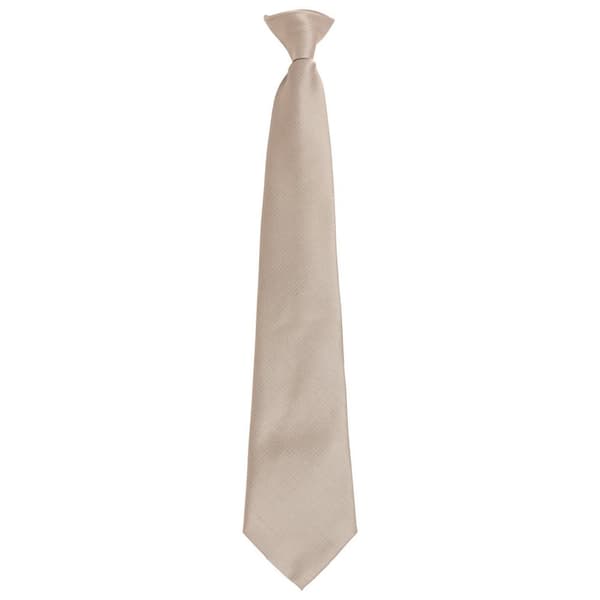 Premier Unisex Adult Colours Fashion Plain Clip-On Tie