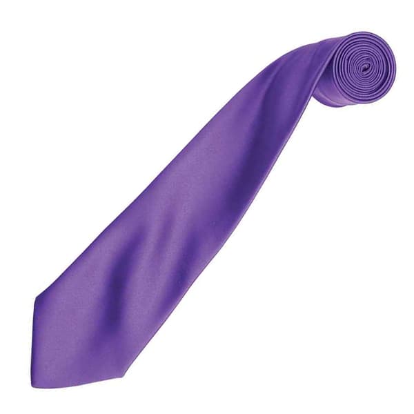 Premier Unisex Adult Colours Satin Tie