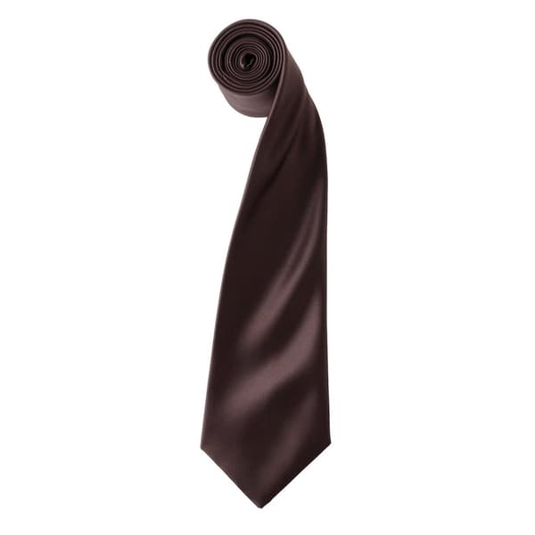 Premier Unisex Adult Colours Satin Tie