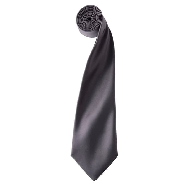 Premier Unisex Adult Colours Satin Tie
