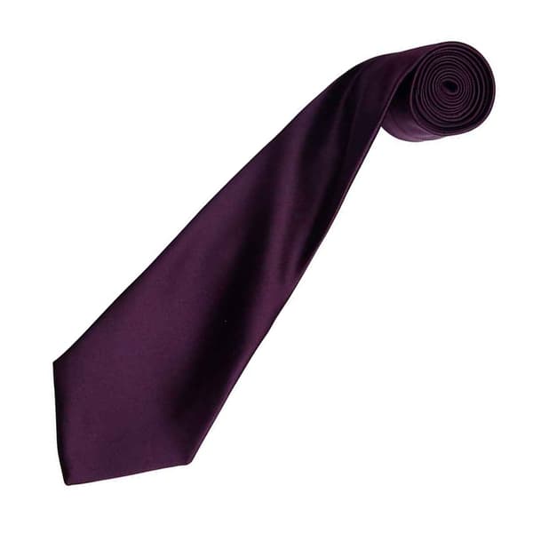 Premier Unisex Adult Colours Satin Tie
