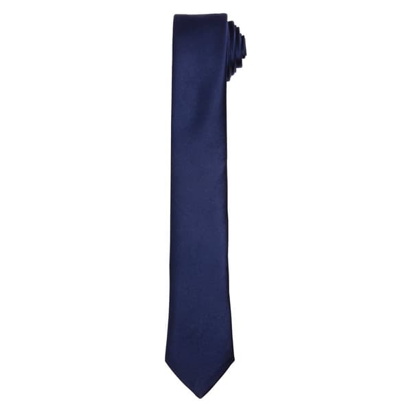 Premier Unisex Adult Slim Tie Navy One Size