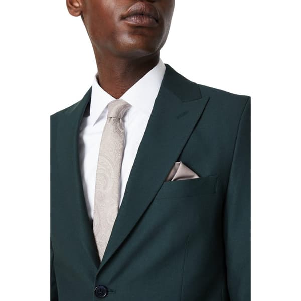 Burton Mens Paisley Twill Tie & Pocket Square Set