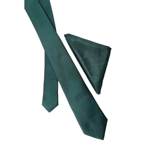 Burton Mens Tie & Pocket Square Set Emerald One Size