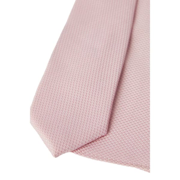 Burton Mens Patterned Textured Tie & Pocket Square Set