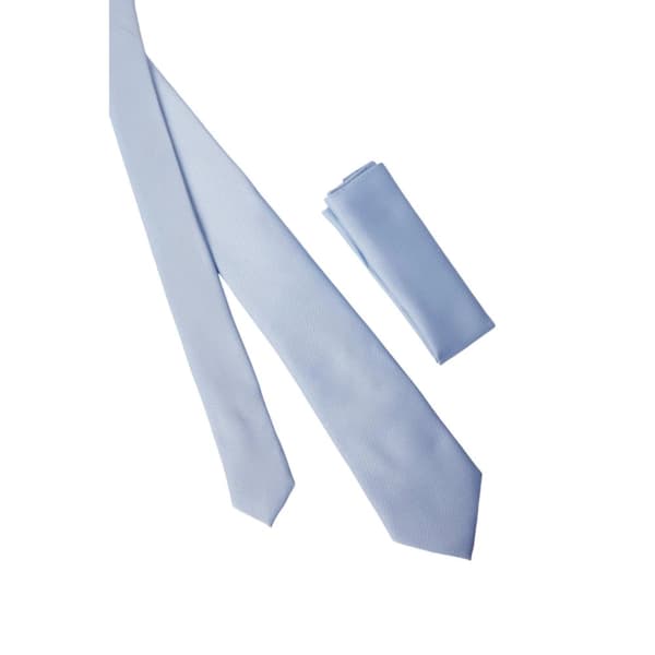 Burton Mens Textured Tie & Pocket Square Set