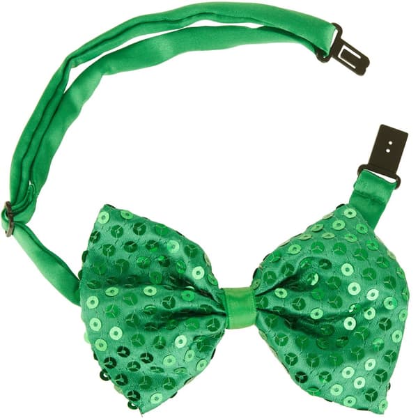 St. Patrick’s Day fluga med paljetter - grön