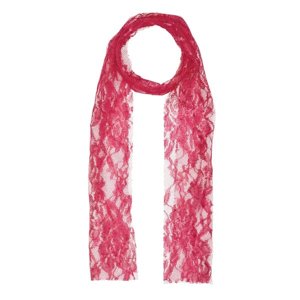 Bristol Novelty Unisex Adults 80s Lace Scarf