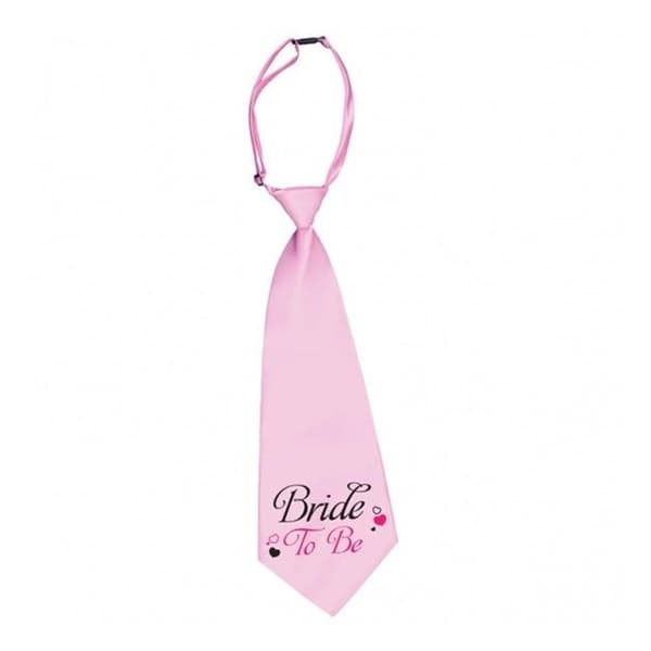 Amscan Bride To Be Tie Pink One Size