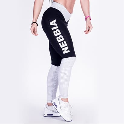 NEBBIA Heart Butt Tights Black