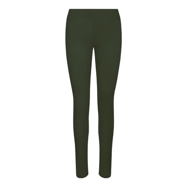 AWDis Just Cool Womens Girlie Workout Leggings Combat Green XS