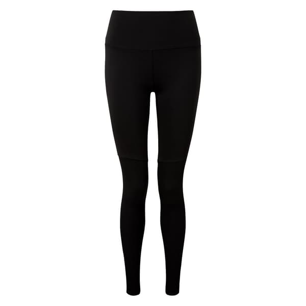 TriDri Womens/Ladies Rib Knit Contrast Bottom Yoga Leggings