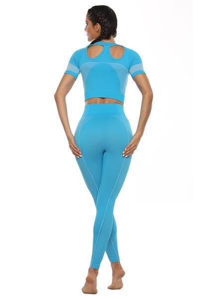 Yoga Leggings Blå