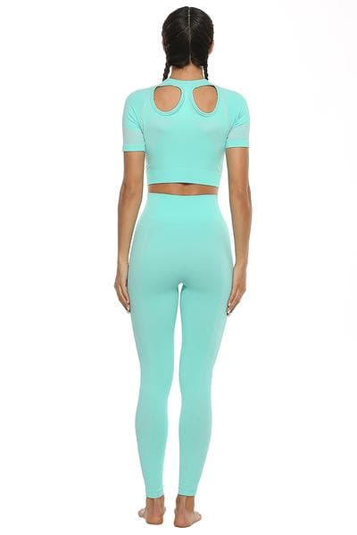 Yoga Leggings Grön Large