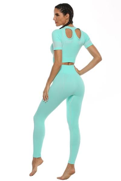 Yoga Leggings Grön Large