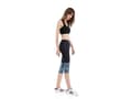 Miniatyrbild 7 av 11: Svarta Capri Leggings med Snäckslasmönster