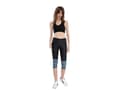 Miniatyrbild 8 av 11: Svarta Capri Leggings med Snäckslasmönster