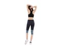 Miniatyrbild 4 av 11: Svarta Capri Leggings med Snäckslasmönster