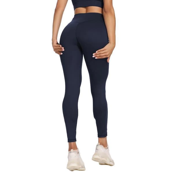 Leggings med hög midja Navy